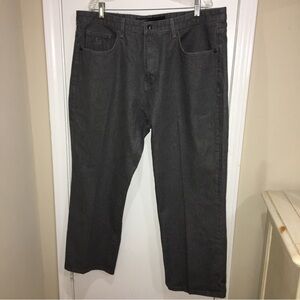 Vintage Rocawear Charcoal Black Denim Jeans 42x29 Classic Fit 90s Y2K